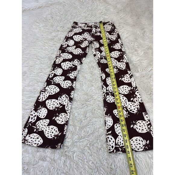 BDG Urban Outfitters Women's 90s Bootcut Jeans Strawberry Brown Size 24 NWOT - Picture 6 of 12